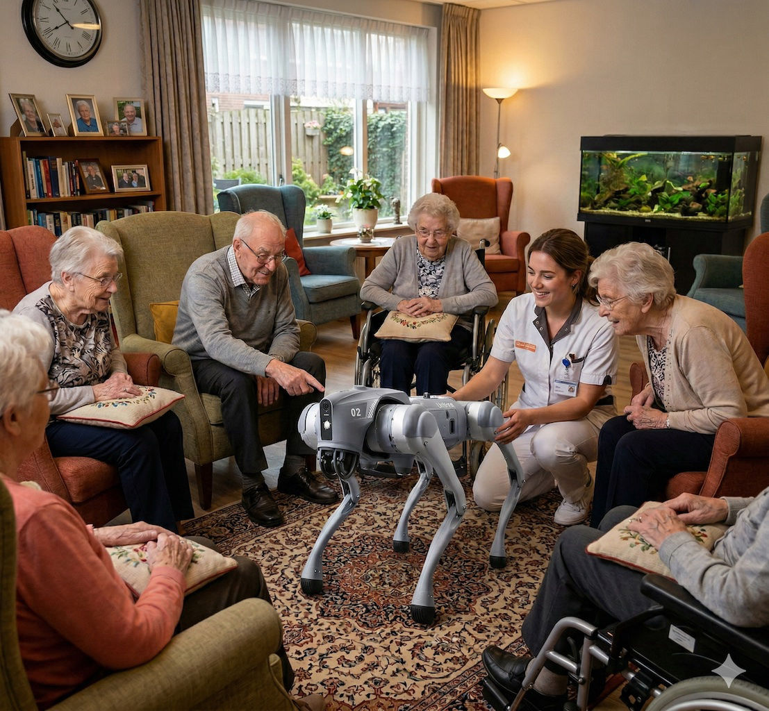 robot hond huren voor evenement