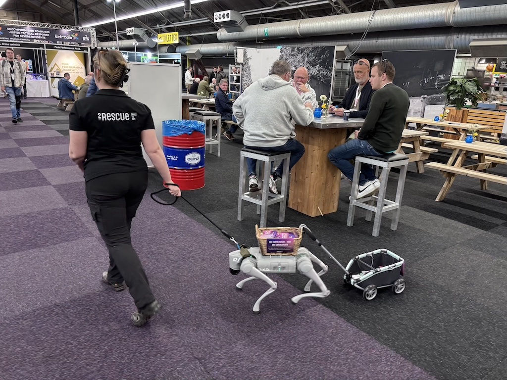 robot voor evenement